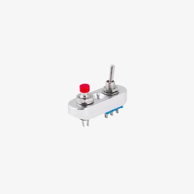 "Larry" Silver Switch Button