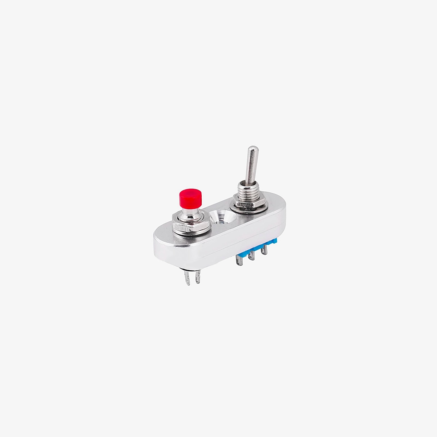 "Larry" Silver Switch Button "Larry" Silver Switch Button