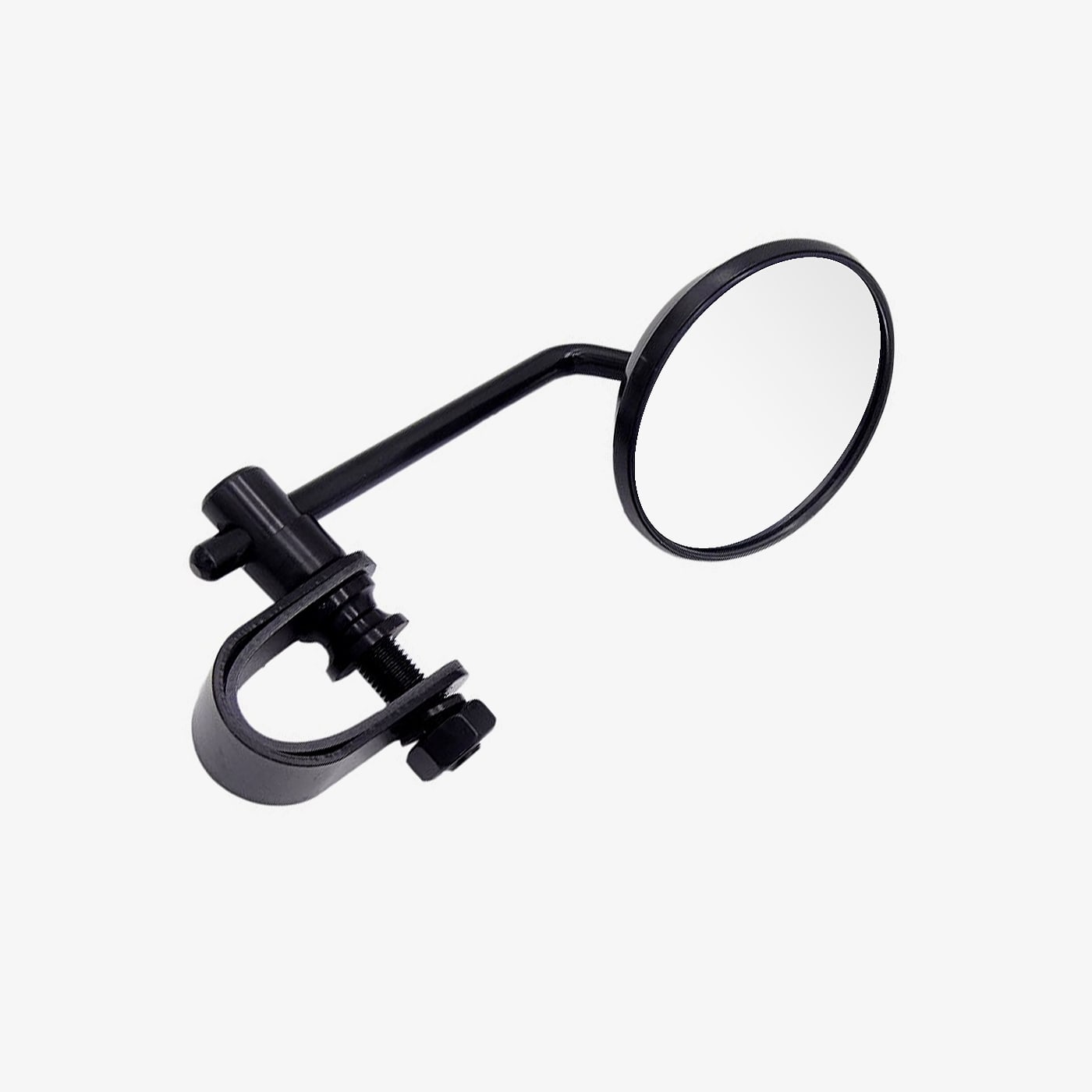 mike-retroviseur-mirror-noir-caferacer-1 Photo des retroviseurs "Mike". Courts et discrets, parfait pour un caferacer au look épuré